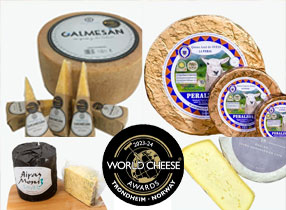 Quesos premiados en el World Cheese Awards 2023
